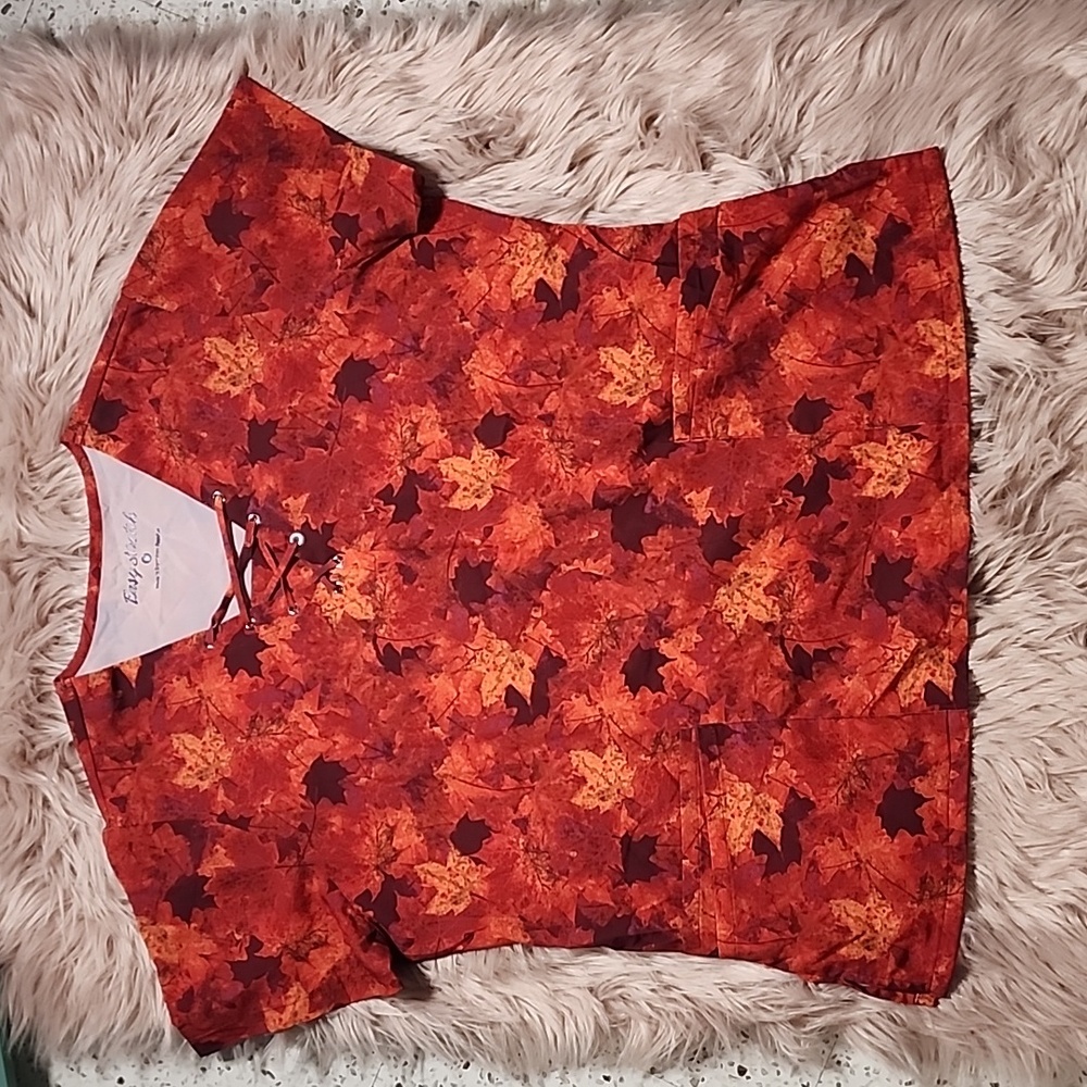 *Bundle* Matching Scrub Top And Jacket Set - image 1